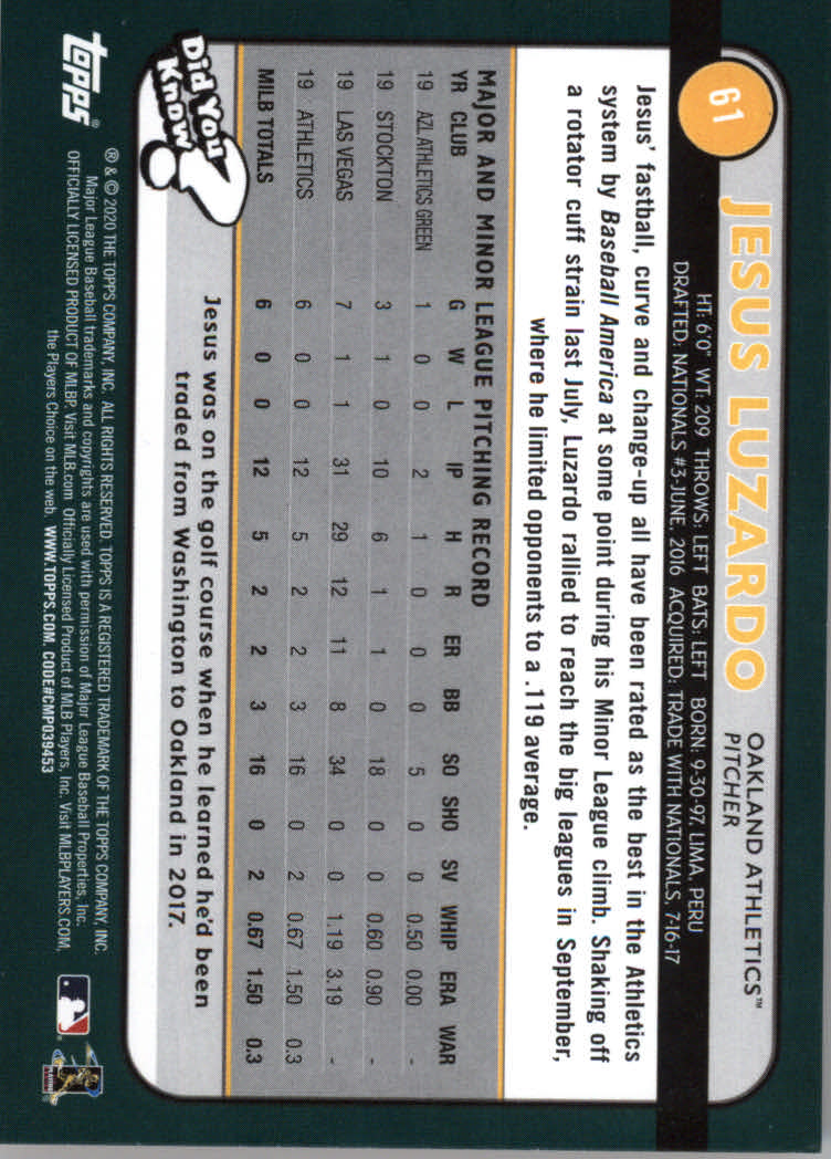 2020 Topps Big League Baseball Orange Parallel Cards #1 to #150 - Picture 115 of 275