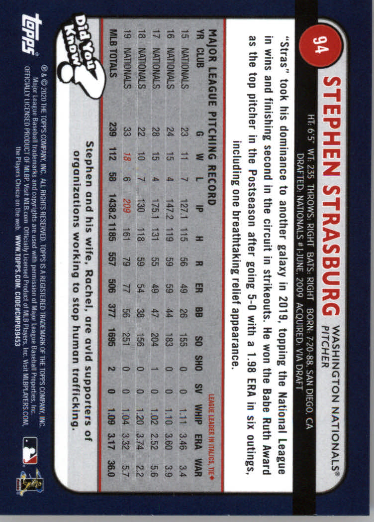 2020 Topps Big League Baseball Orange Parallel Cards #1 to #150 - Picture 173 of 275