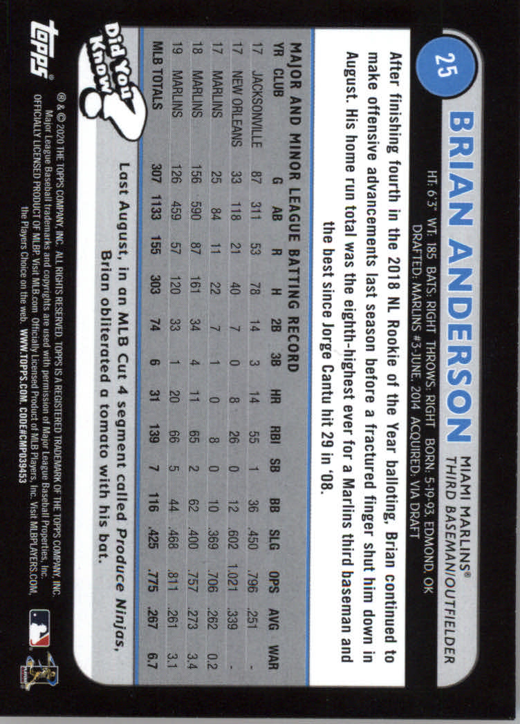 2020 Topps Big League Baseball Orange Parallel Cards #1 to #150 - Picture 49 of 275