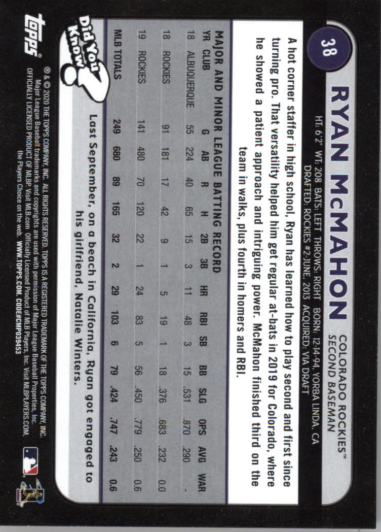 2020 Topps Big League Baseball Orange Parallel Cards #1 to #150 - Picture 69 of 275