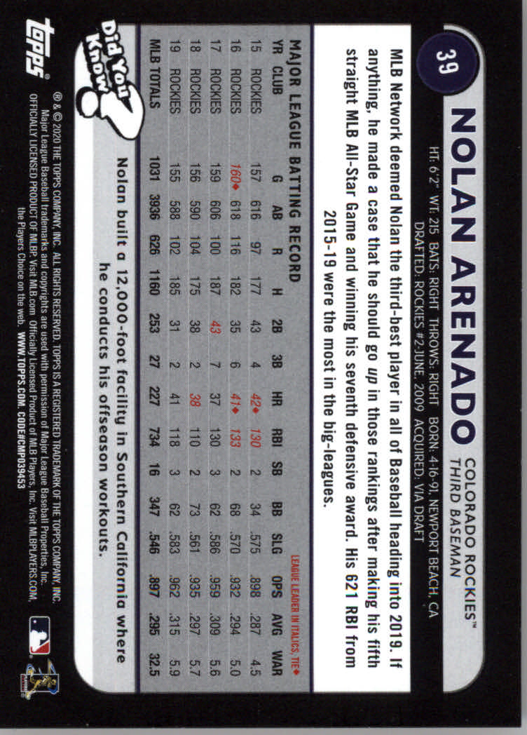 2020 Topps Big League Baseball Orange Parallel Cards #1 to #150 - Picture 71 of 275