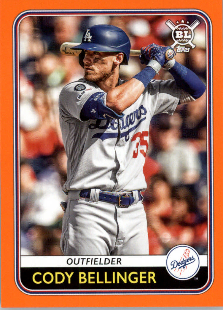 2020 Topps Big League Baseball Orange Parallel Cards #1 to #150 - Picture 78 of 275