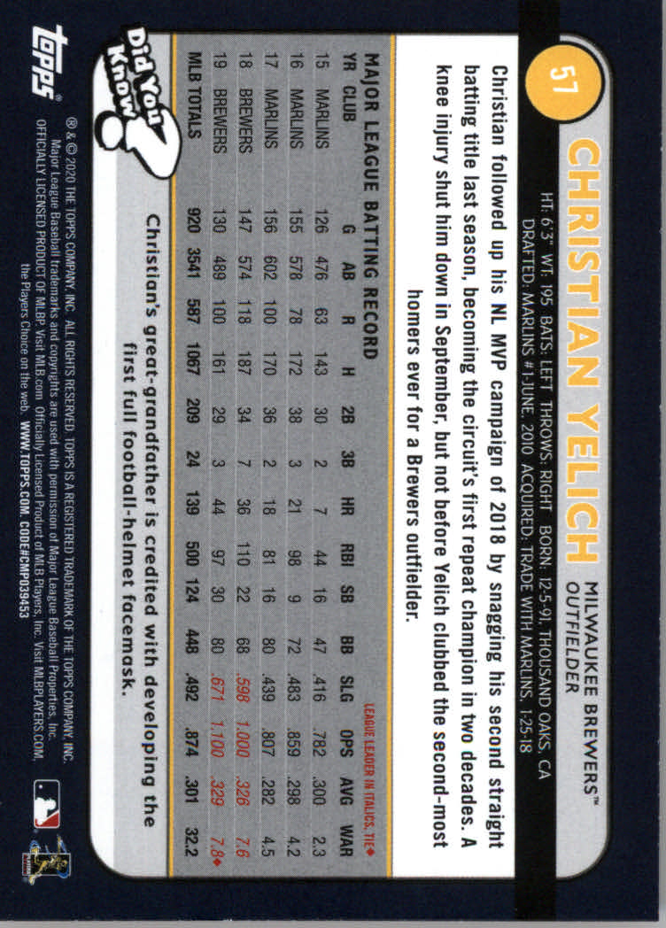 2020 Topps Big League Baseball Orange Parallel Cards #1 to #150 - Picture 107 of 275