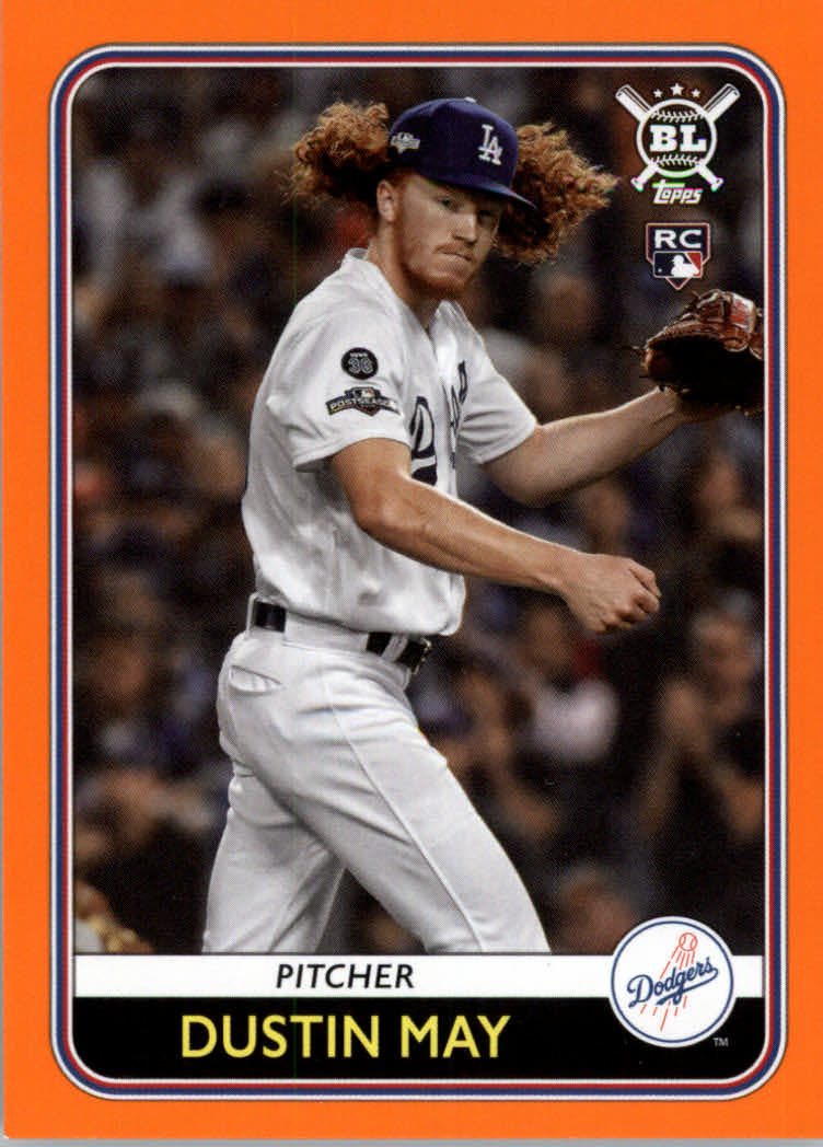 2020 Topps Big League Baseball Orange Parallel Cards #1 to #150 - Picture 112 of 275