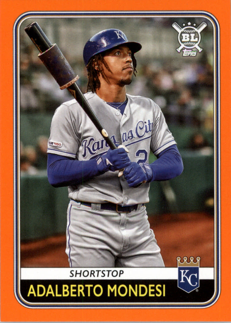 2020 Topps Big League Baseball Orange Parallel Cards #1 to #150 - Picture 132 of 275