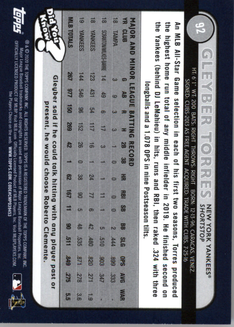 2020 Topps Big League Baseball Orange Parallel Cards #1 to #150 - Picture 169 of 275