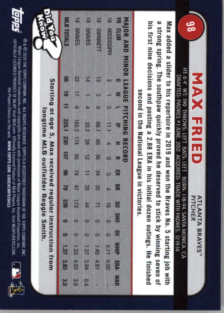 2020 Topps Big League Baseball Orange Parallel Cards #1 to #150 - Picture 181 of 275