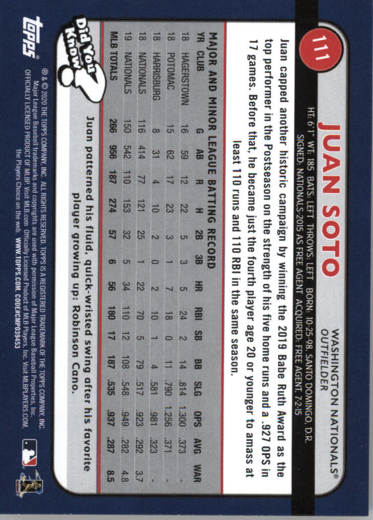 2020 Topps Big League Baseball Orange Parallel Cards #1 to #150 - Picture 203 of 275