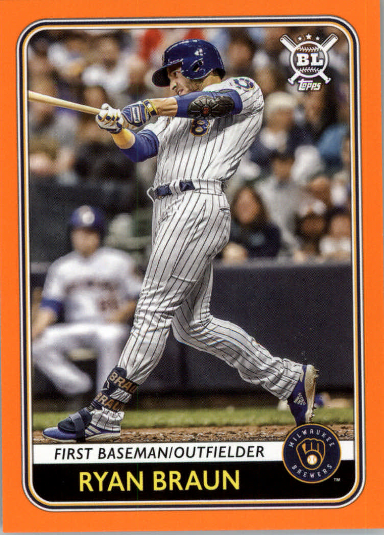 2020 Topps Big League Baseball Orange Parallel Cards #1 to #150 - Picture 210 of 275