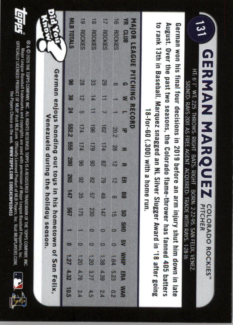 2020 Topps Big League Baseball Orange Parallel Cards #1 to #150 - Picture 237 of 275