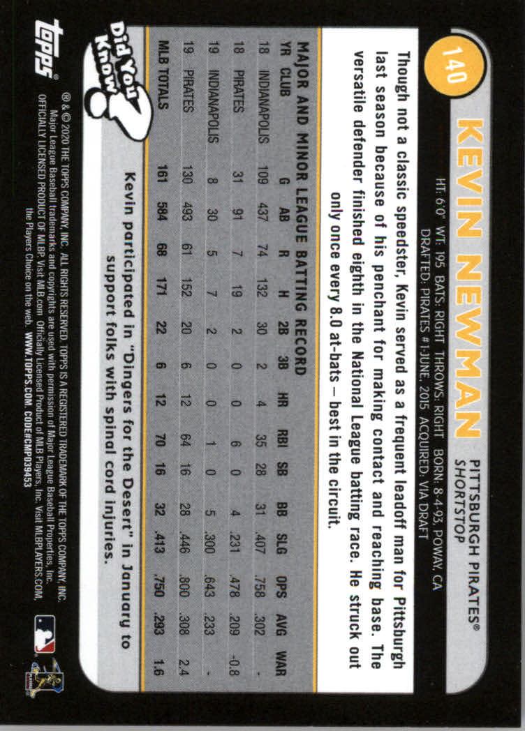 2020 Topps Big League Baseball Orange Parallel Cards #1 to #150 - Picture 255 of 275