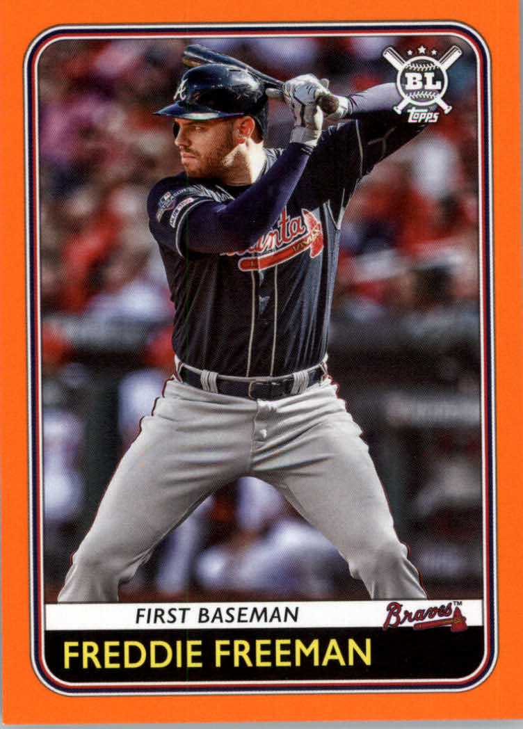 2020 Topps Big League Baseball Orange Parallel Cards #1 to #150 - Picture 212 of 275