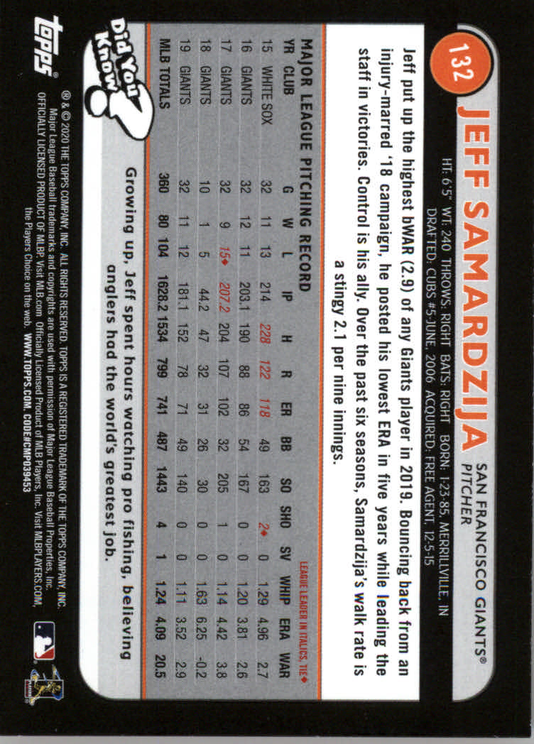 2020 Topps Big League Baseball Orange Parallel Cards #1 to #150 - Picture 239 of 275