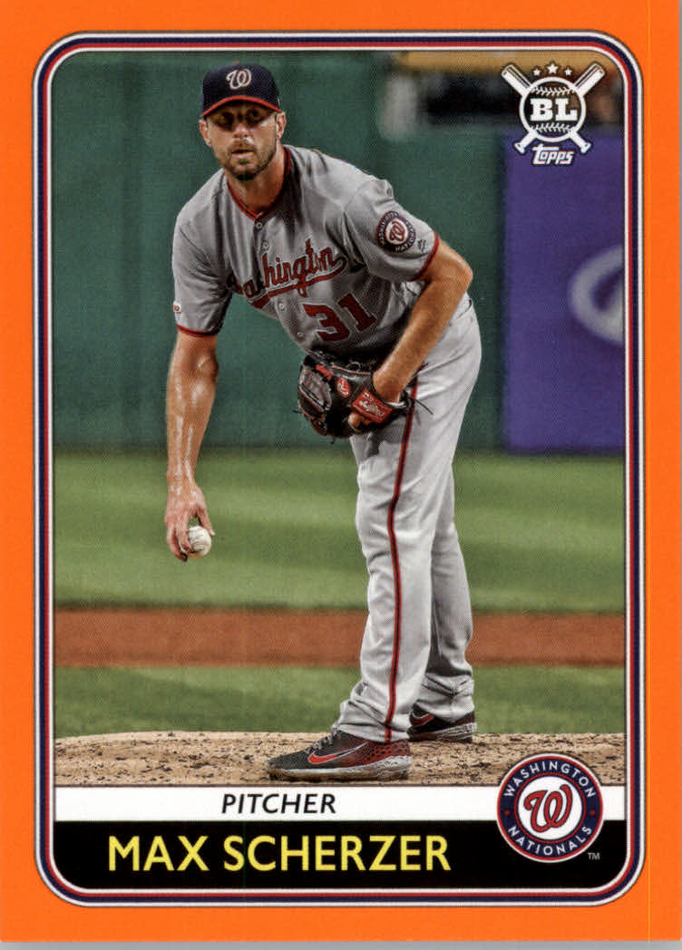 2020 Topps Big League Baseball Orange Parallel Cards #1 to #150 - Picture 242 of 275