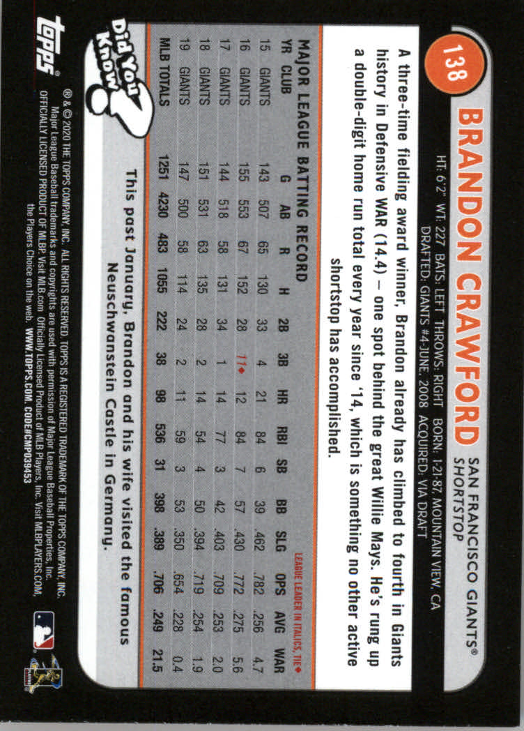 2020 Topps Big League Baseball Orange Parallel Cards #1 to #150 - Picture 251 of 275
