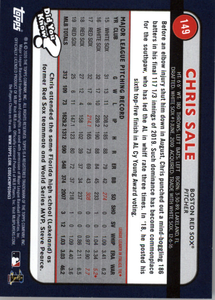 2020 Topps Big League Baseball Orange Parallel Cards #1 to #150 - Picture 273 of 275