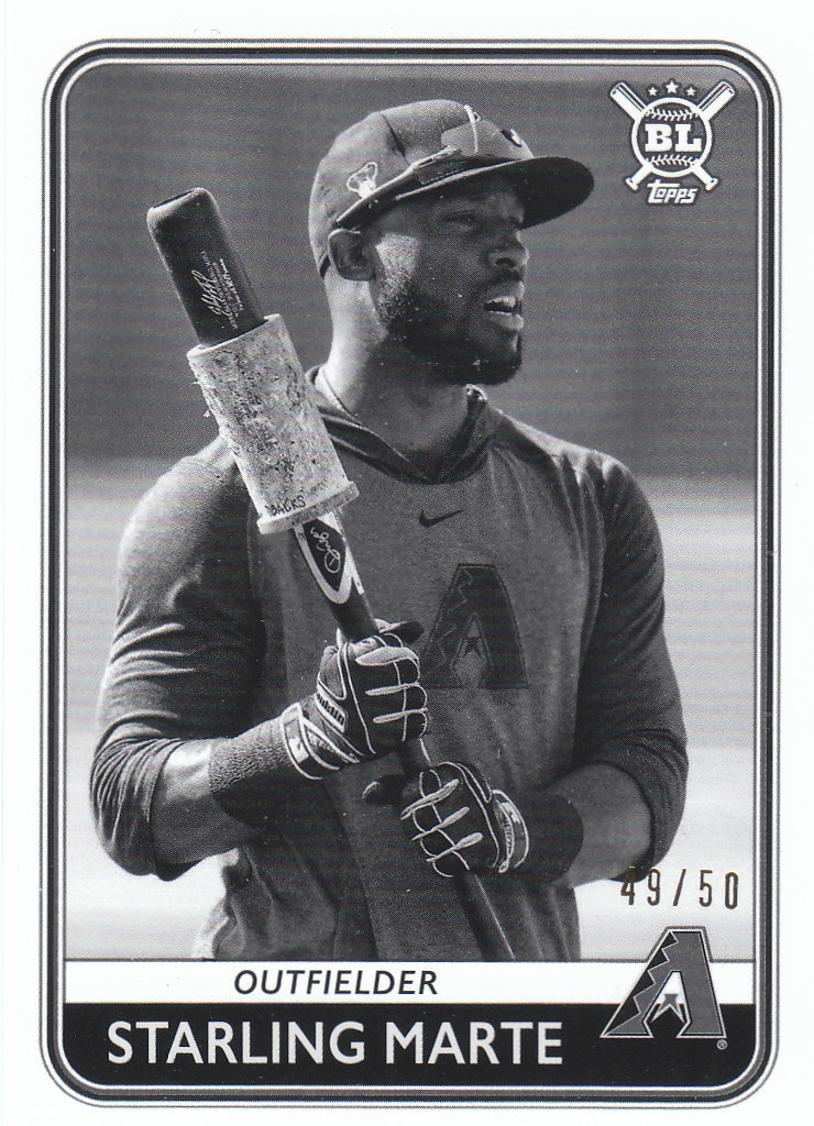 2020 Topps Big League Baseball Black and White Parallel Cards - Picture 4 of 9