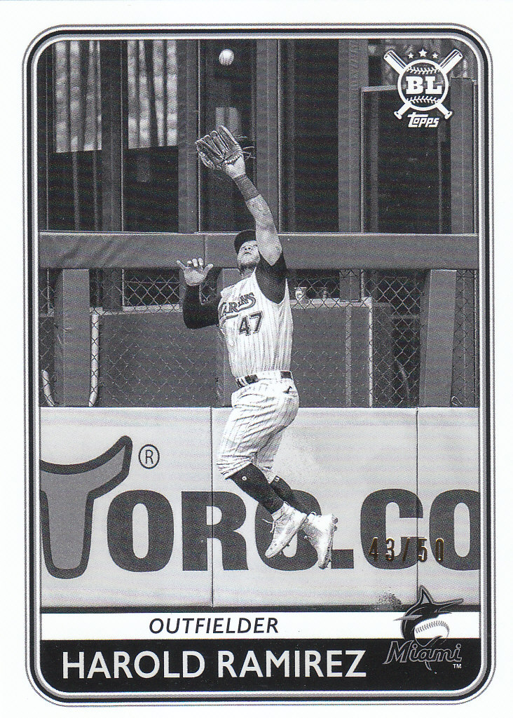 2020 Topps Big League Baseball Black and White Parallel Cards - Picture 6 of 9