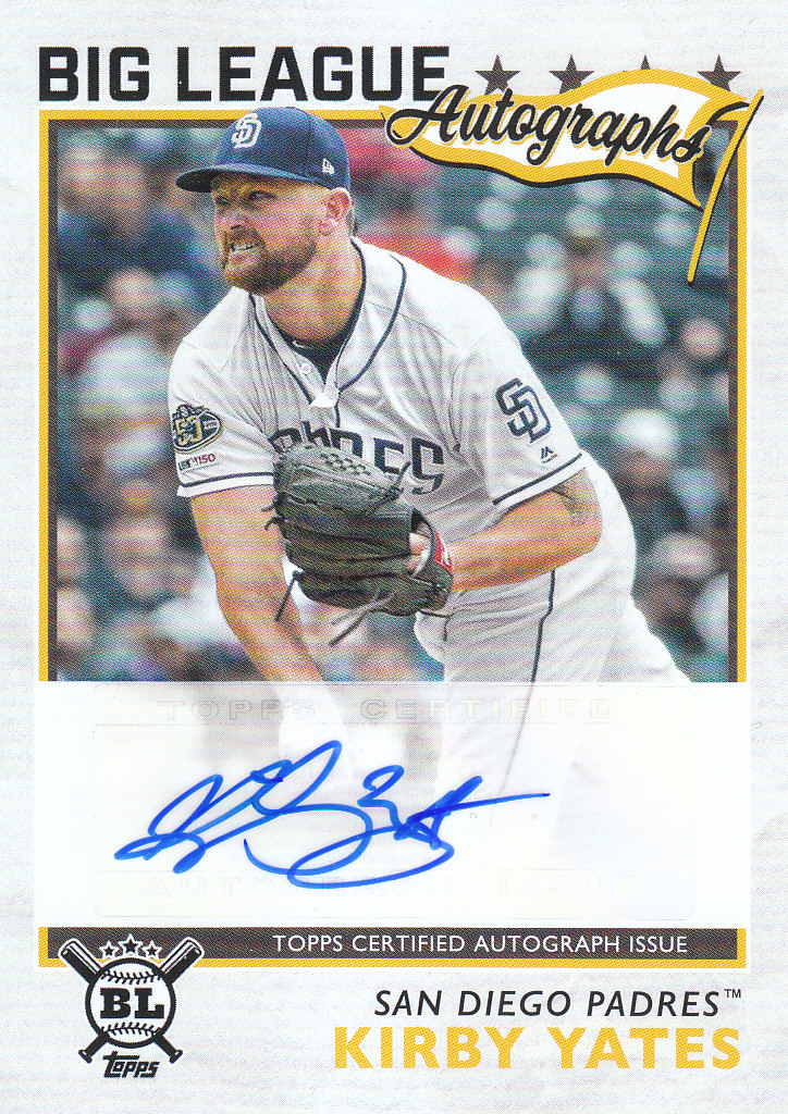 2020 Topps Big League Baseball Autograph Cards eBay