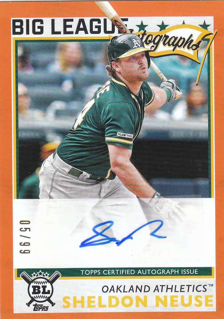 Tarjetas autógrafas de béisbol Topps Big League 2020 - Imagen 8 de 17