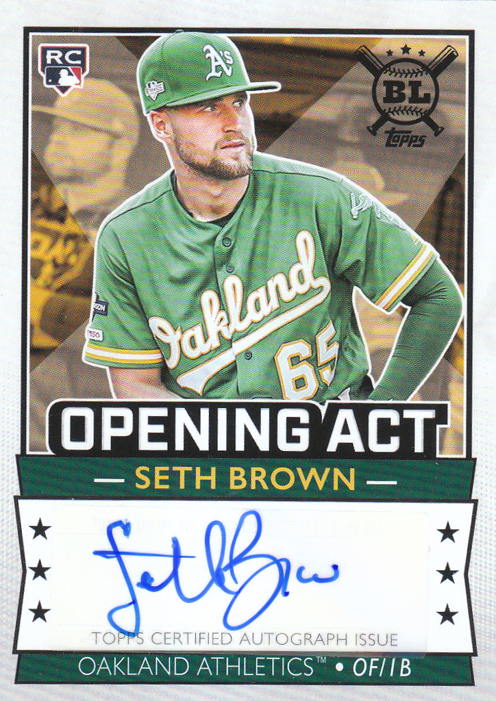 Tarjetas autógrafas de béisbol Topps Big League 2020 - Imagen 12 de 17