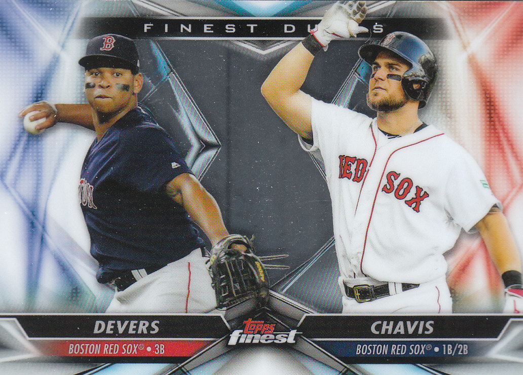 Tarjetas de ""inserto dual"" de béisbol Finest (Topps) 2020 - Imagen 2 de 19