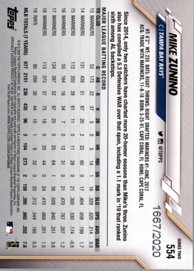2020 Topps Baseball Gold Parallel Cards #D/2020 - Bild 49 von 83