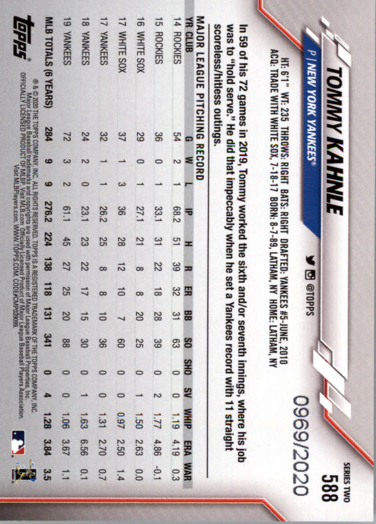 2020 Topps Baseball Gold Parallel Cards #D/2020 - Bild 65 von 83