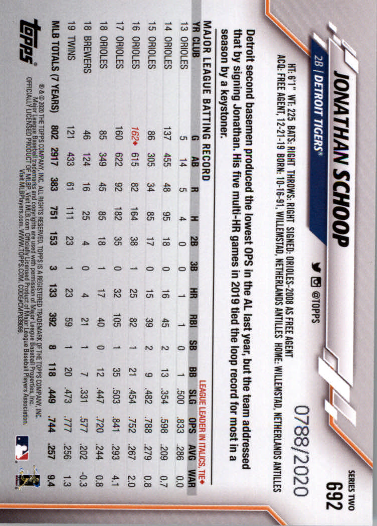 2020 Topps Baseball Gold Parallel Cards #D/2020 - Bild 83 von 83