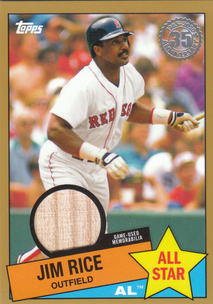 2020 Topps Baseball '85 Topps All Stars Inserts - Parallels - Relic Cards - Picture 16 of 17