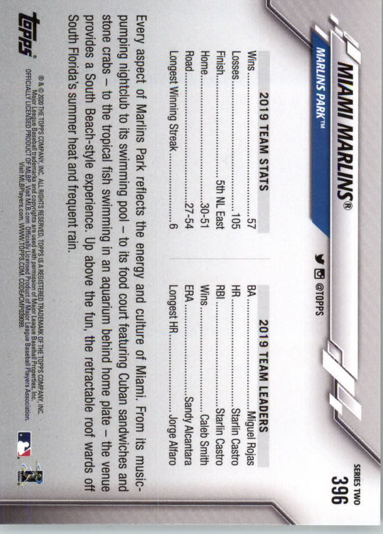2020 TOPPS BASEBALL ASSORTED SINGLES U-PICK #251-500 - Picture 147 of 301