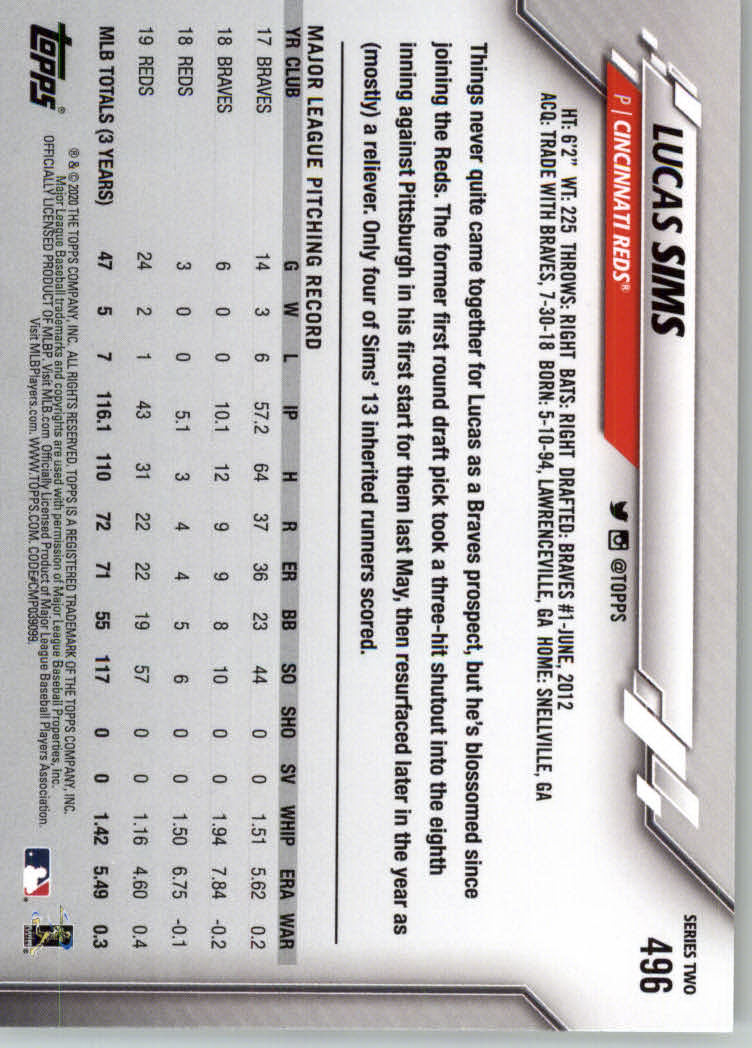 2020 TOPPS BASEBALL ASSORTED SINGLES U-PICK #251-500 - Picture 295 of 301
