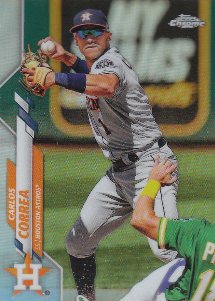2020 Topps Chrome Baseball "Refractors" Parallel Cards - Picture 26 of 195