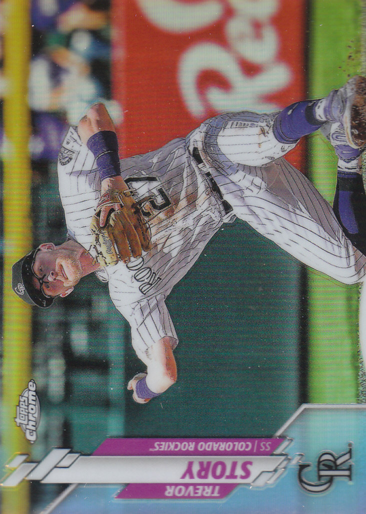2020 Topps Chrome Baseball "Refractors" Parallel Cards - Picture 56 of 195