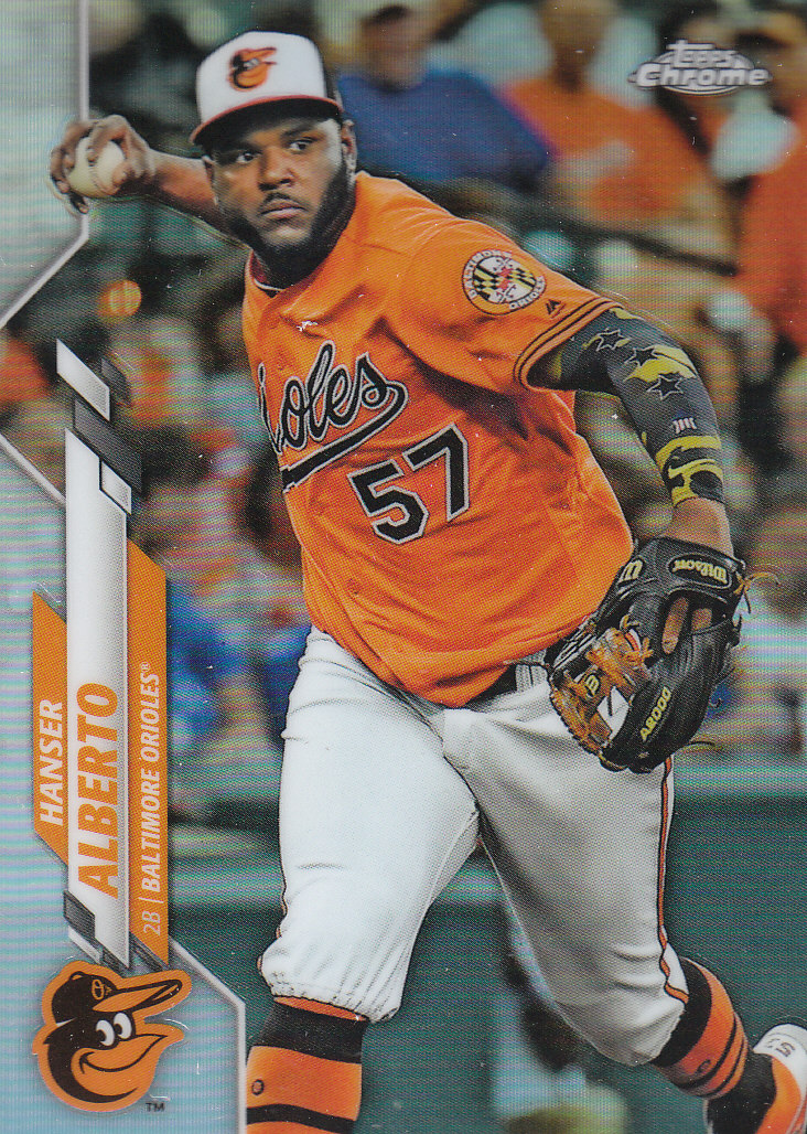2020 Topps Chrome Baseball "Refractors" Parallel Cards - Picture 78 of 195