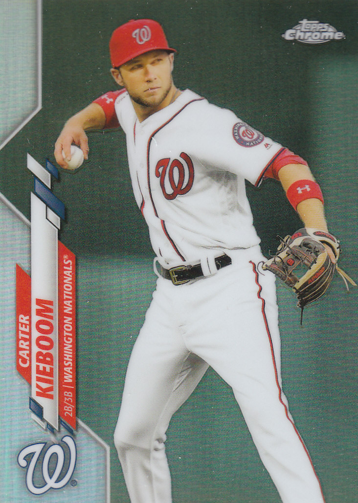 2020 Topps Chrome Baseball "Refractors" Parallel Cards - Picture 166 of 195