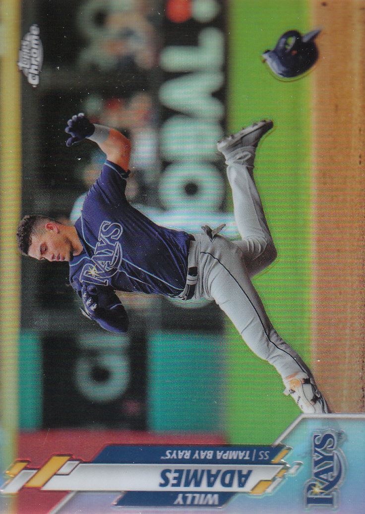 2020 Topps Chrome Baseball "Refractors" Parallel Cards - Picture 176 of 195