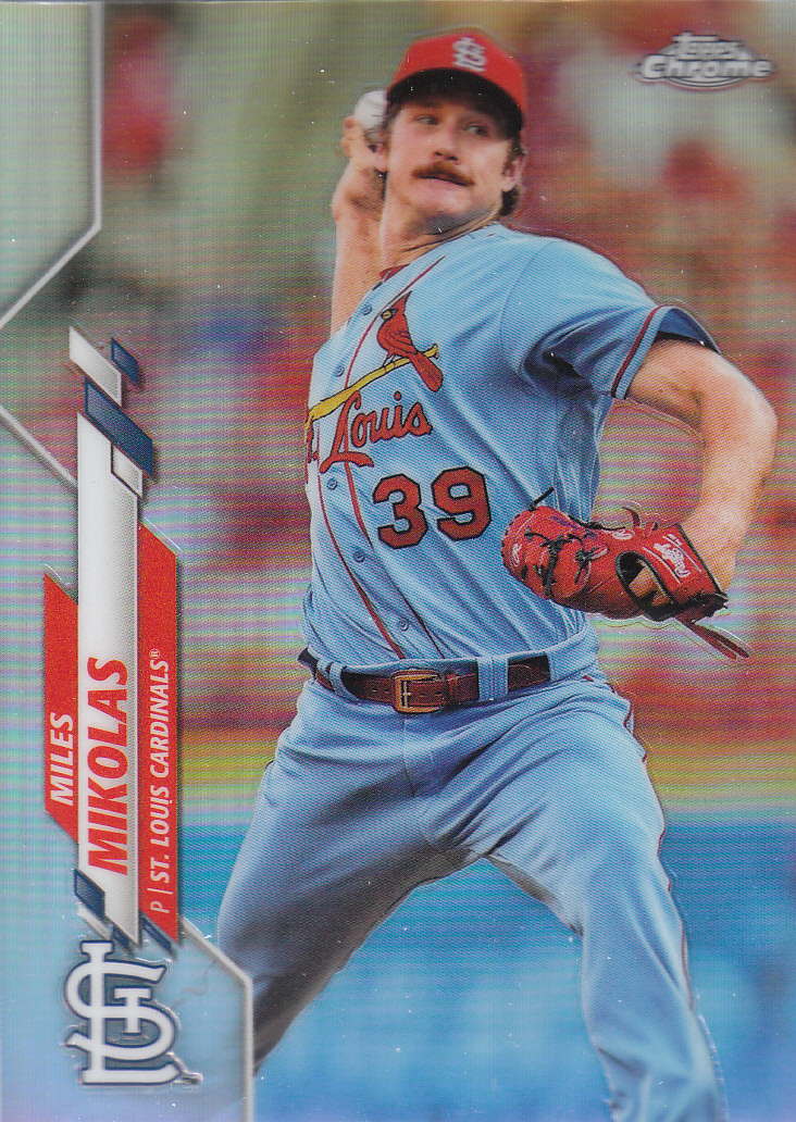 2020 Topps Chrome Baseball "Refractors" Parallel Cards - Picture 178 of 195