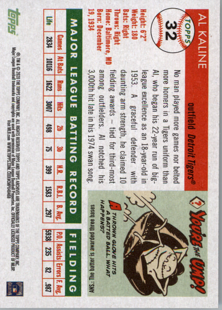 2020 Topps Archives Baseball Main Set Cards #1 to #160 Rookies and Veterans - Picture 61 of 293