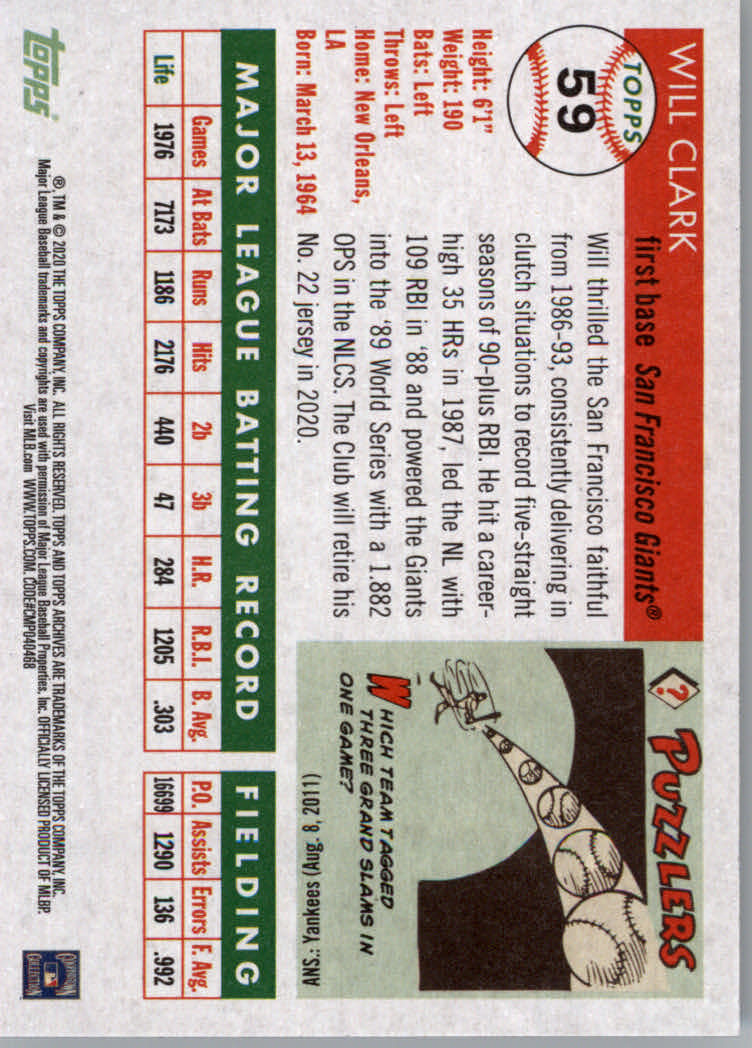 2020 Topps Archives Baseball Main Set Cards #1 to #160 Rookies and Veterans - Picture 111 of 293