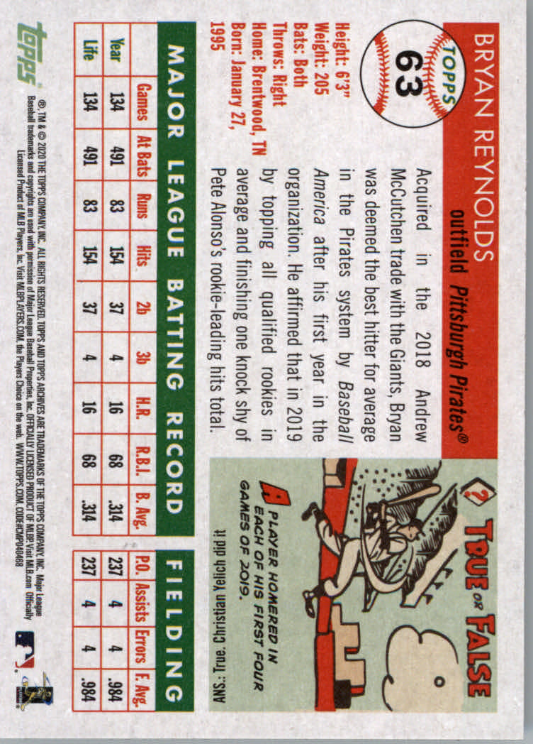 2020 Topps Archives Baseball Main Set Cards #1 to #160 Rookies and Veterans - Picture 119 of 293