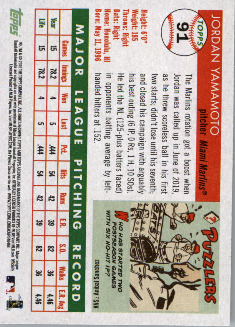 2020 Topps Archives Baseball Main Set Cards #1 to #160 Rookies and Veterans - Picture 173 of 293