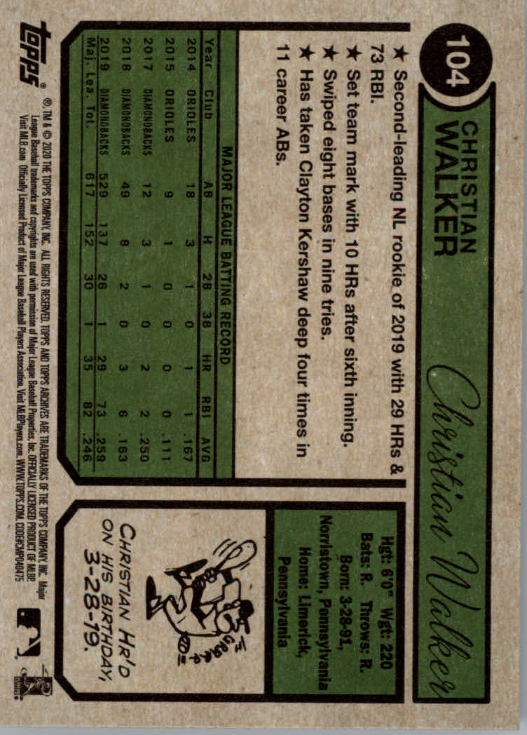 2020 Topps Archives Baseball Main Set Cards #1 to #160 Rookies and Veterans - Picture 195 of 293