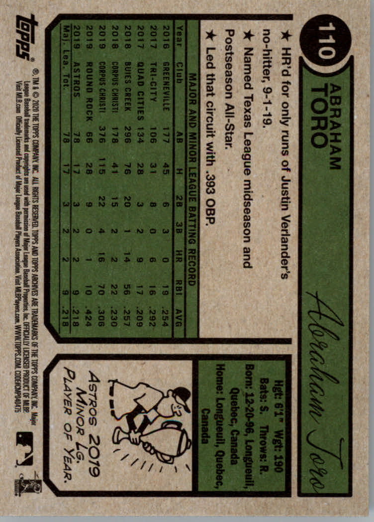 2020 Topps Archives Baseball Main Set Cards #1 to #160 Rookies and Veterans - Picture 207 of 293