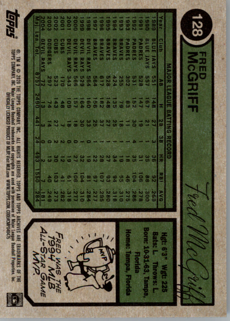 2020 Topps Archives Baseball Main Set Cards #1 to #160 Rookies and Veterans - Picture 237 of 293