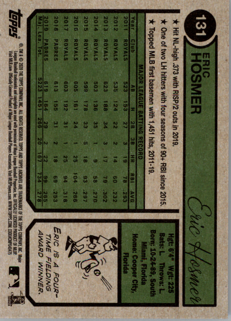 2020 Topps Archives Baseball Main Set Cards #1 to #160 Rookies and Veterans - Picture 243 of 293