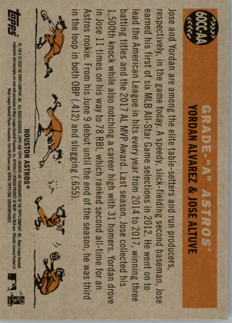 2020 Topps Archives Baseball '60 Topps Combo' Insert and Dual Autograph Cards - Picture 15 of 15