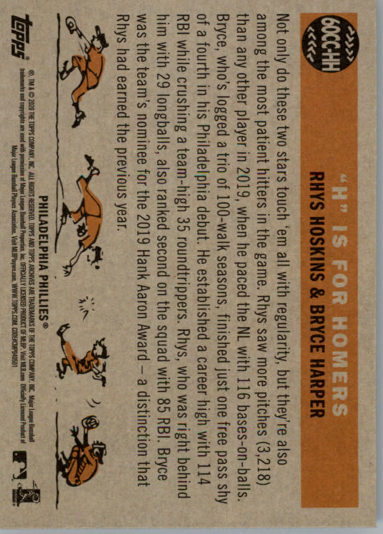 2020 Topps Archives Baseball '60 Topps Combo' Insert and Dual Autograph Cards - Picture 11 of 15