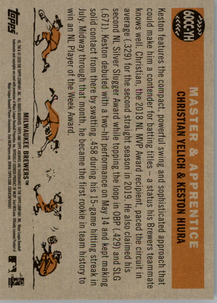 2020 Topps Archives Baseball '60 Topps Combo' Insert and Dual Autograph Cards - Picture 5 of 15