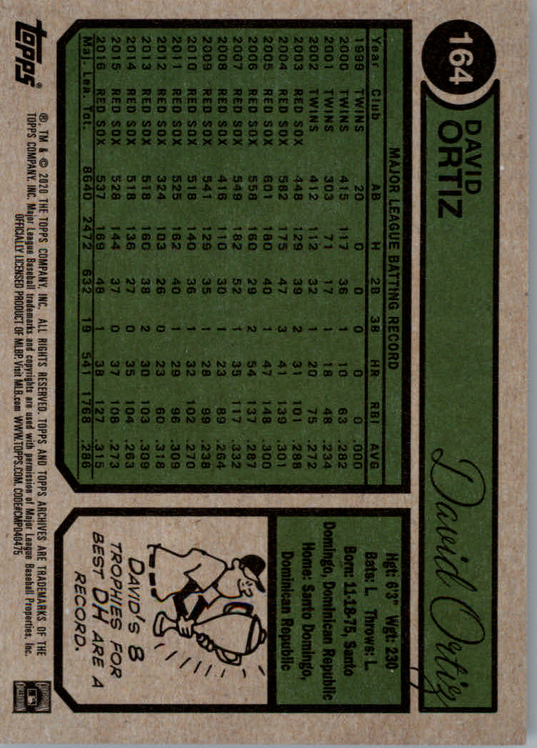 Tarjetas paralelas de béisbol y color 2020 Topps Archives - Imagen 9 de 31